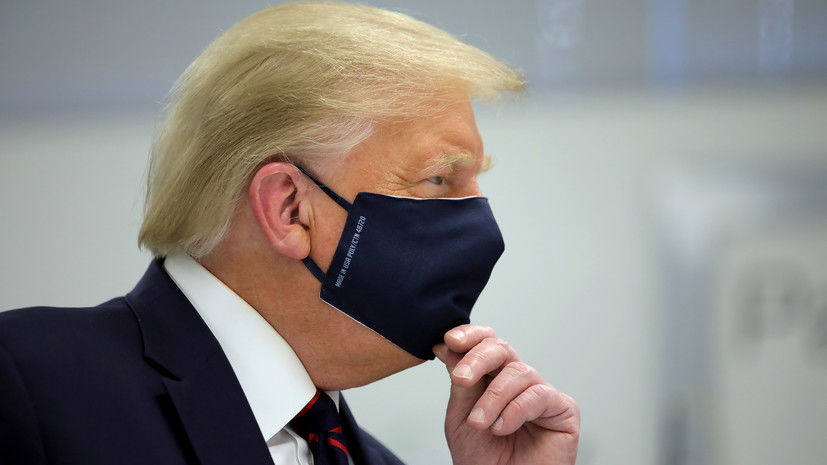 NYT: Трампа хотели подключить к ИВЛ при лечении от COVID-19.