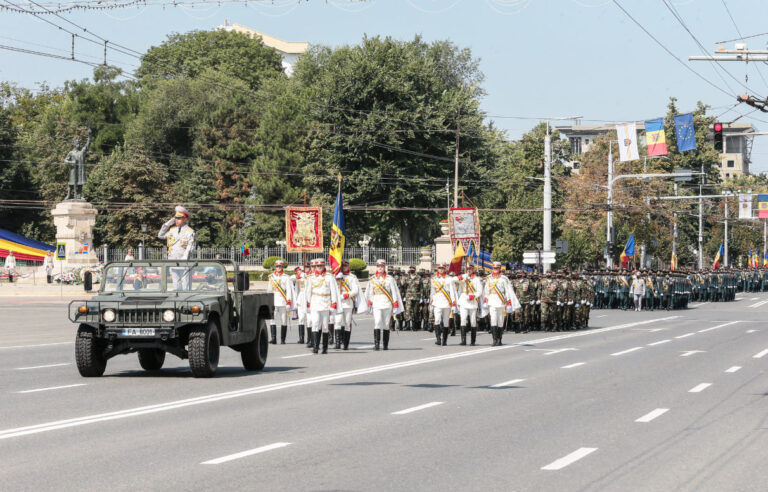 Ziua Independenței a Republicii Moldova va fi marcată printr-o paradă militară.