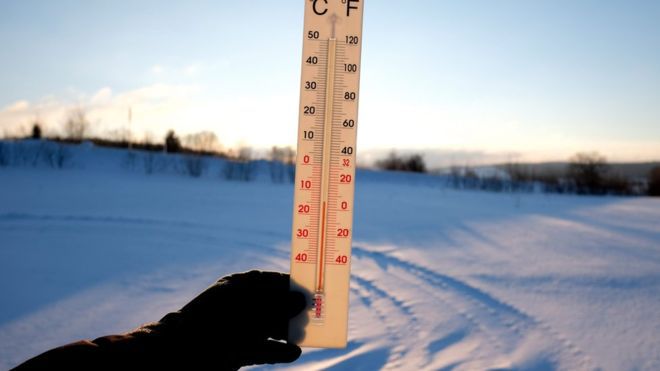 В Польше температура воздуха опустилась до -14 градусов Цельсия.