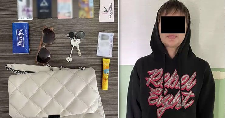 Полиция задержала 17-летнего парня, ограбившего девушку на улице в столице.