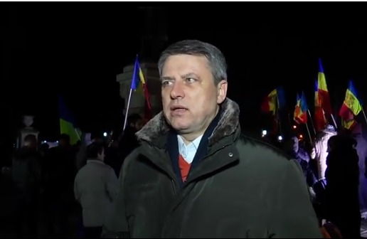Дмитрий Чубашенко на «Марше солидарности против коррупции и диктатуры».