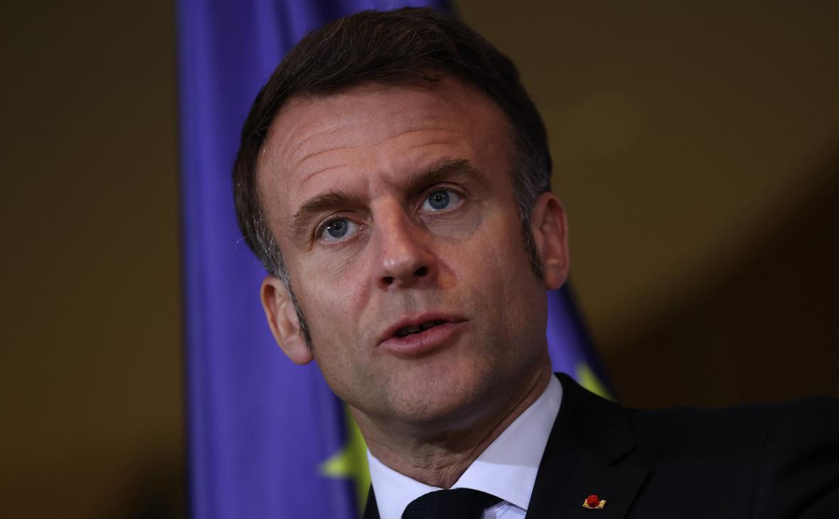 Macron: Nu poate exista nicio negociere în timp ce atacurile continuă.