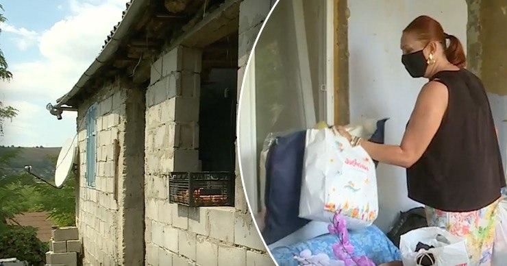 В Хынчештском районе две сестры пяти и десяти лет живут на подаяния. Коллаж: Stiri.md