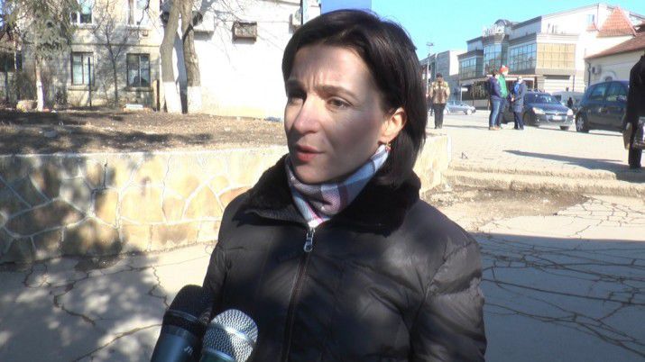 Майе Санду в Оргееве пришлось выдержать неприятный разговор.