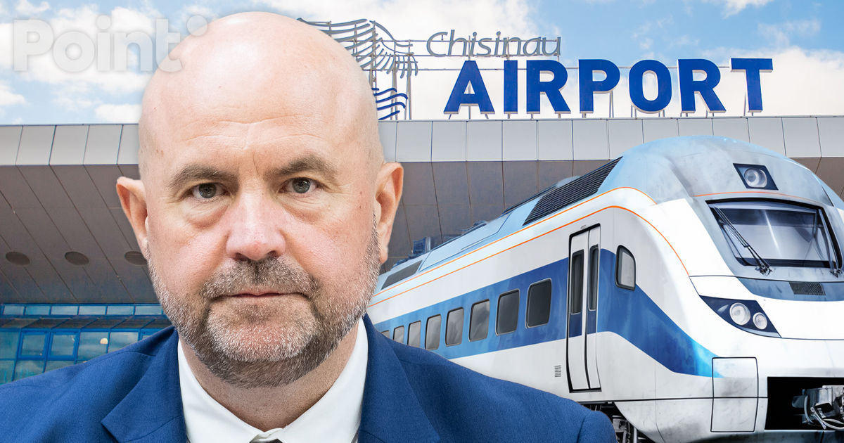 Bolea, despre trenul din centrul Capitalei spre Aeroportul Chișinău: Nu e loc de glume.