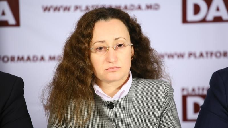 Депутат ППДП Инга Григориу. 