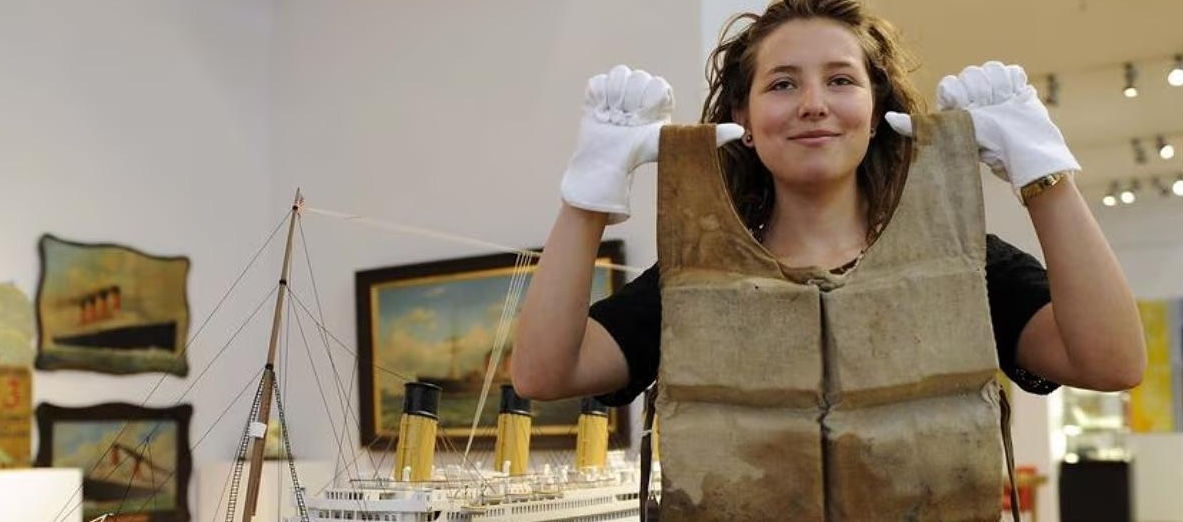 Спасательный жилет пассажирки «Титаника» продали на аукционе за €770 тысяч.