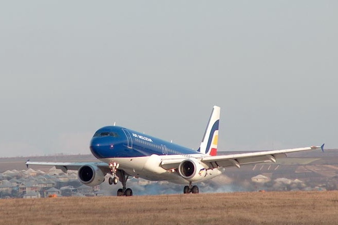 Airbus A320 должен был сегодня вылететь из Германии, но был задержан. 