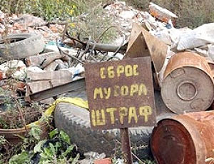 В селах жители часто нарушают экологические правила: организуют несанкционированные свалки.