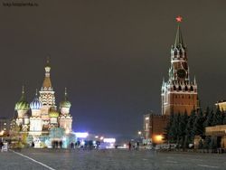 Красная Площадь в российской столице. Фото: zastavki.com