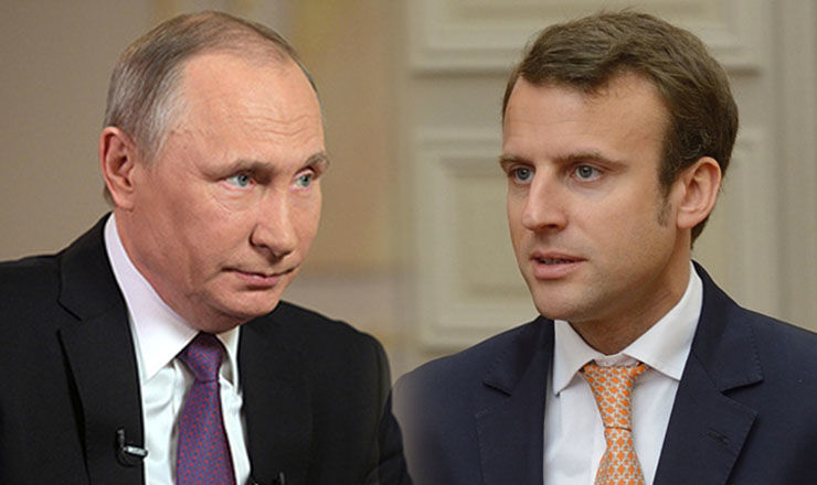 Путин и Макрон проведут встречу в Версальском дворце.