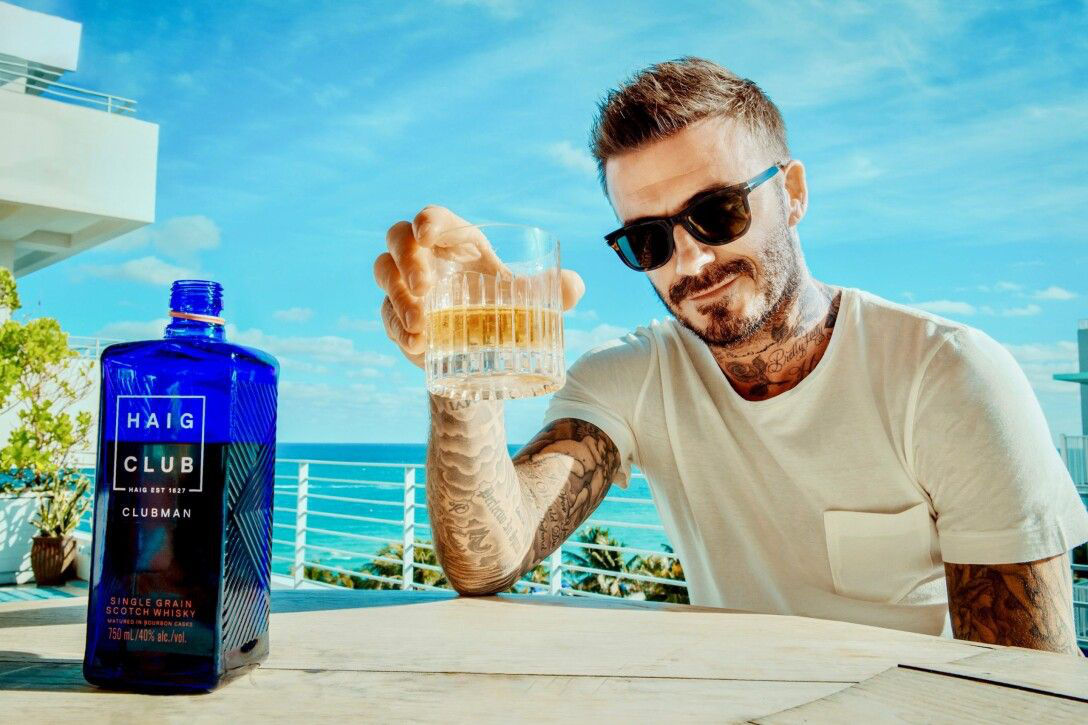 Дэвид Бекхем решил не продлевать контракт на рекламу с гигантом напитков Diageo.