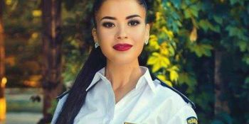 Cum arată cea mai sexy polițistă din România