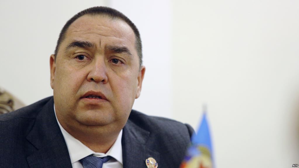 Șeful autoproclamatei republici Luhansk, din estul Ucrainei, Igor Plotnițki a demisionat. Foto: AFP
