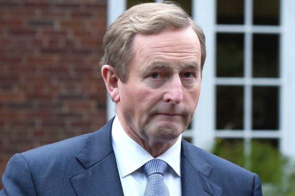 Prim-ministrul irlandez Enda Kenny și-a anunțat miercuri demisia de la conducerea partidului Fine Gael. Foto: Irish Mirror