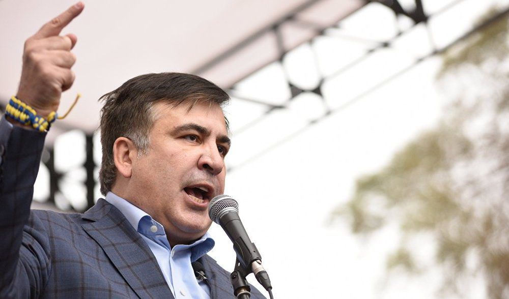 Михаил Саакашвили развернул на Украине активную оппозиционную деятельность.