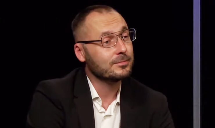 Депутат от блока ACUM Сергей Литвиненко. 