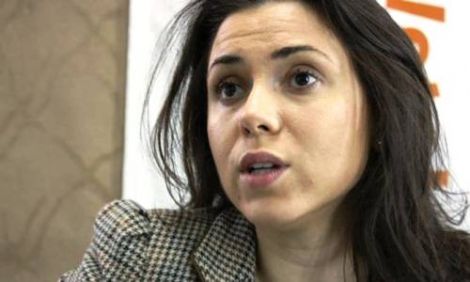 Natalia Morari a publicat recent un articol pe blog despre protestul de ieri. Foto: hotnews.md