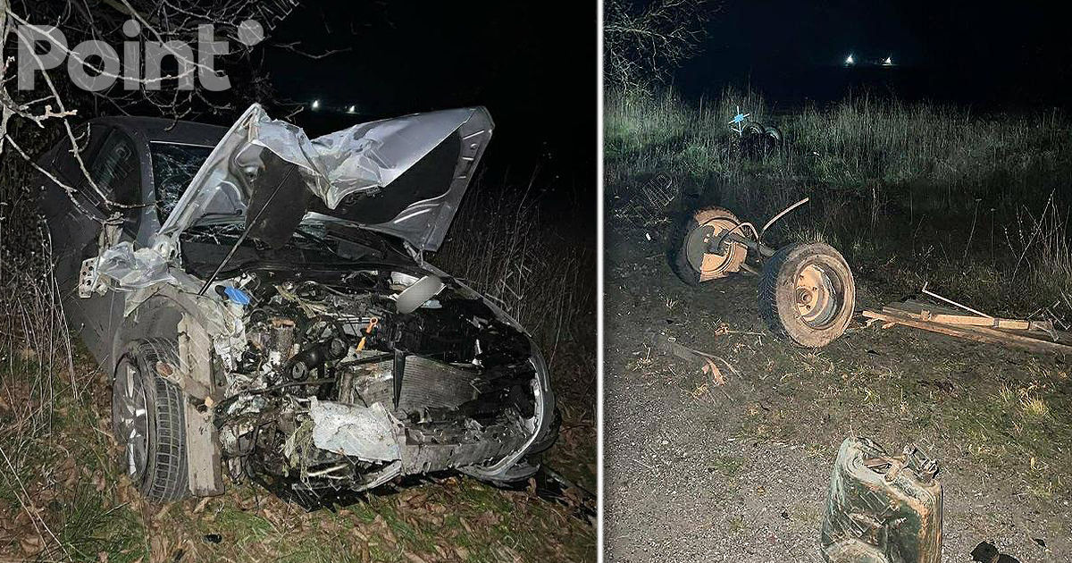 Водитель повозки погиб в результате ДТП в Приднестровье.