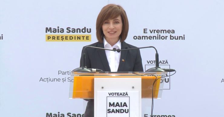 Лидер PAS Майя Санду.
