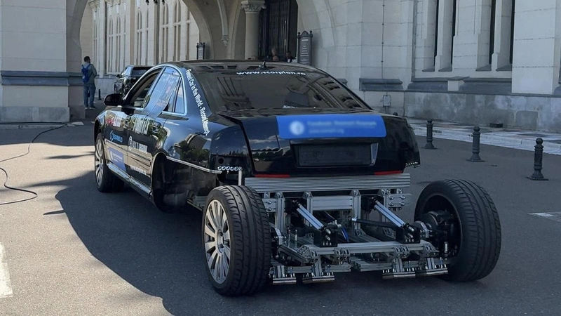 Румынский стартап создал автомобиль, который работает без топлива и аккумулятора.