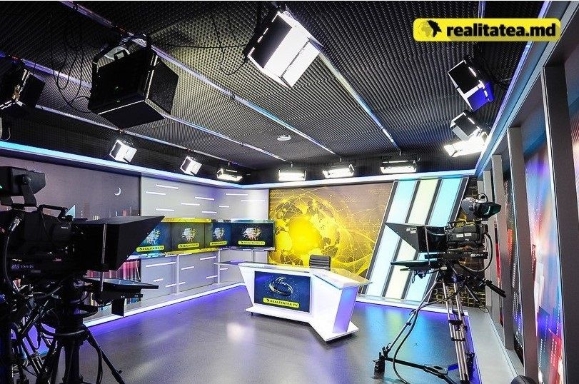 Студия канала Realitatea TV.