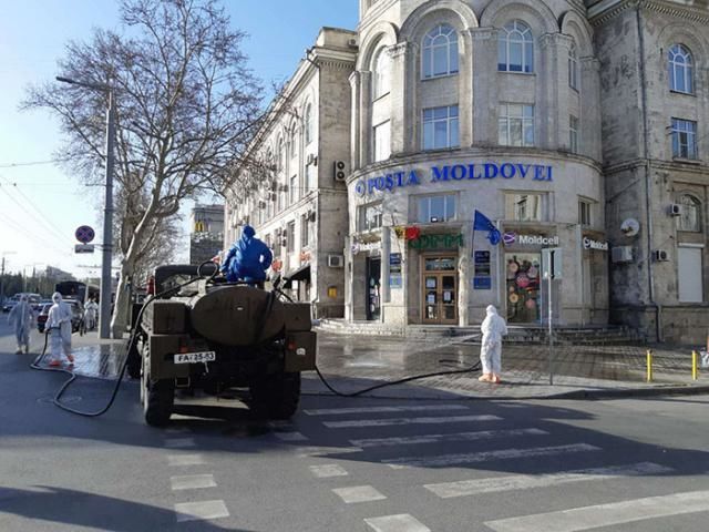 "Почта Молдовы" дезинфицирует все помещения почтовых отделений.