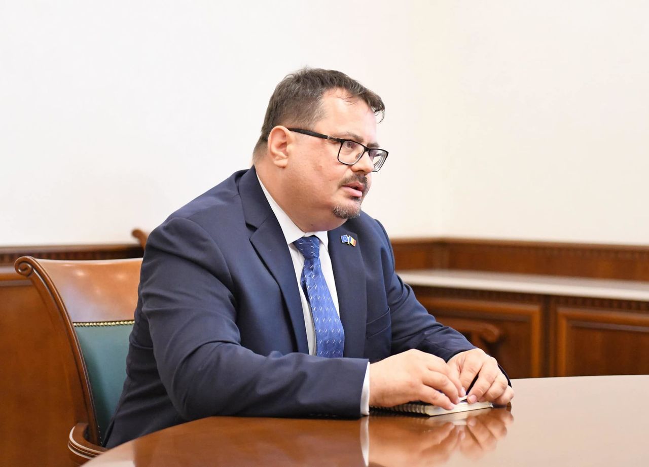 Глава делегации ЕС в Молдове Петер Михалко. 