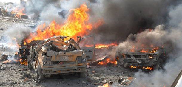 Triplu atentat terorist în Siria. Foto: contrainjerencia.com