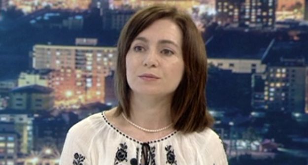 Председатель Партии действия и солидарности (PAS) Майя Санду.