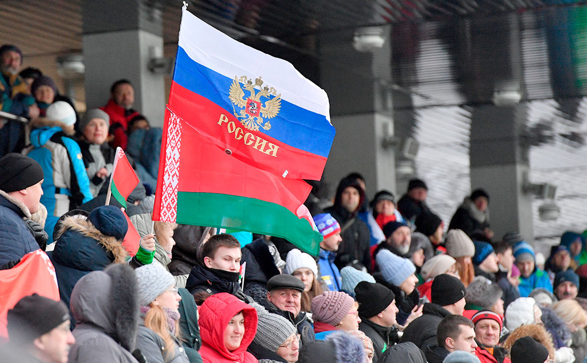 Россияне оценили возможность объединения с Белоруссией. Фото: rbc.ru.