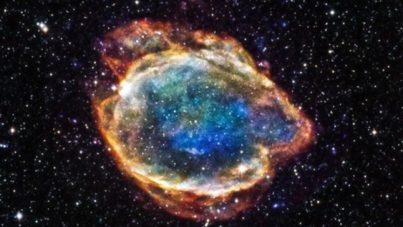 Un astronom amator a captat explozia unei stele.