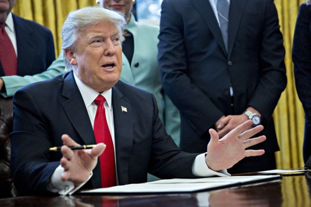 Президент США Дональд Трамп.
