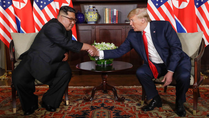 Помпео назвал сроки второй встречи Трампа и Ким Чен Ына.