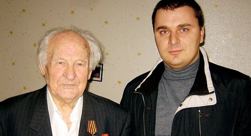 Участник Великой Отечественной войны Василий Дыков.