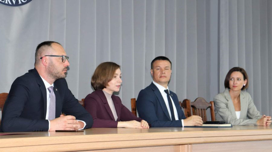 Санду, Литвиненко и Робу представили Драгалин подчиненным из Антикоррупционной прокуратуры.