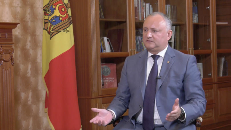 Президент Республики Молдова Игорь Додон. 