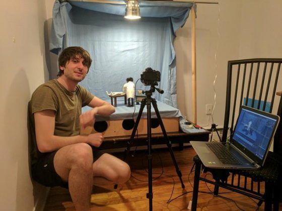 Un moldovean stabilit în Canada a animat Luceafărul în 3D. Foto: albasat.md.