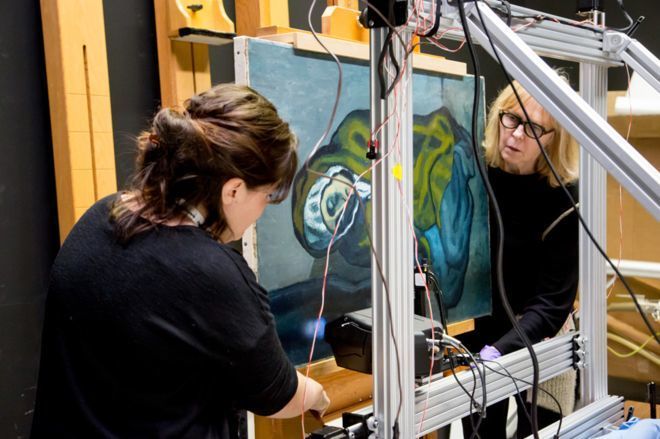 Ce dezvăluie tabloul ascuns în spatele unei picturi de Picasso. Foto: news.ro