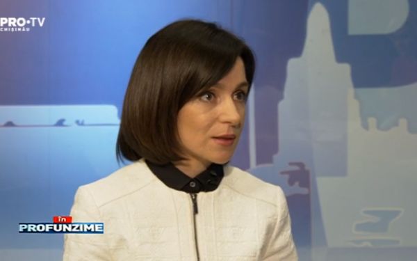 Санду считает, что в области реформы образования существует еще много работы. Фото: inprofunzime.protv.md.