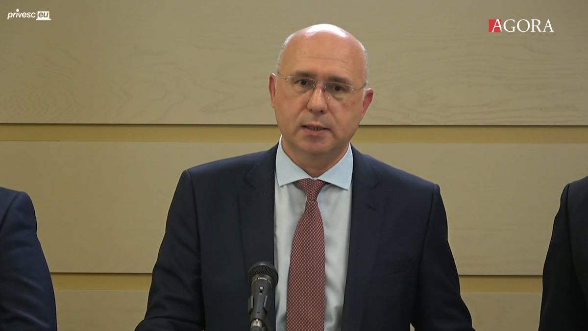Председатель Демократической партии Молдовы Павел Филип. 