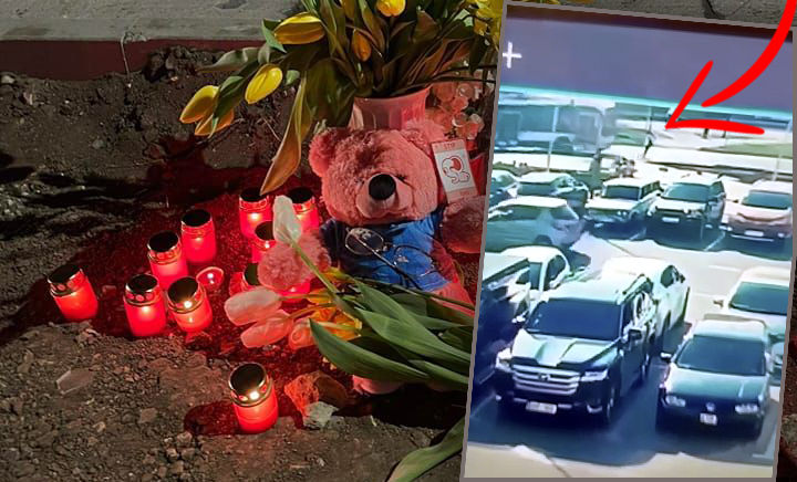 Появились кадры момента наезда троллейбуса на девочку в секторе Чеканы.