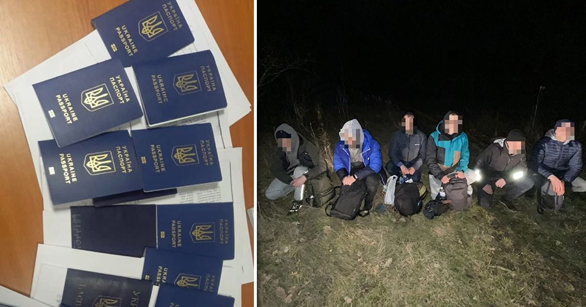 Десять граждан Украины пытались незаконно пересечь границу с Молдовой. Коллаж: Point.md