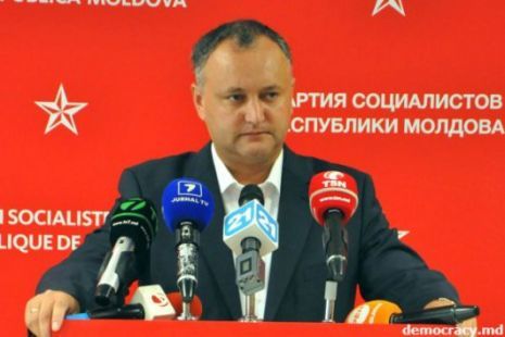 Igor Dodon, acuzat de plagiat în teza de doctorat. Foto: democracy.md