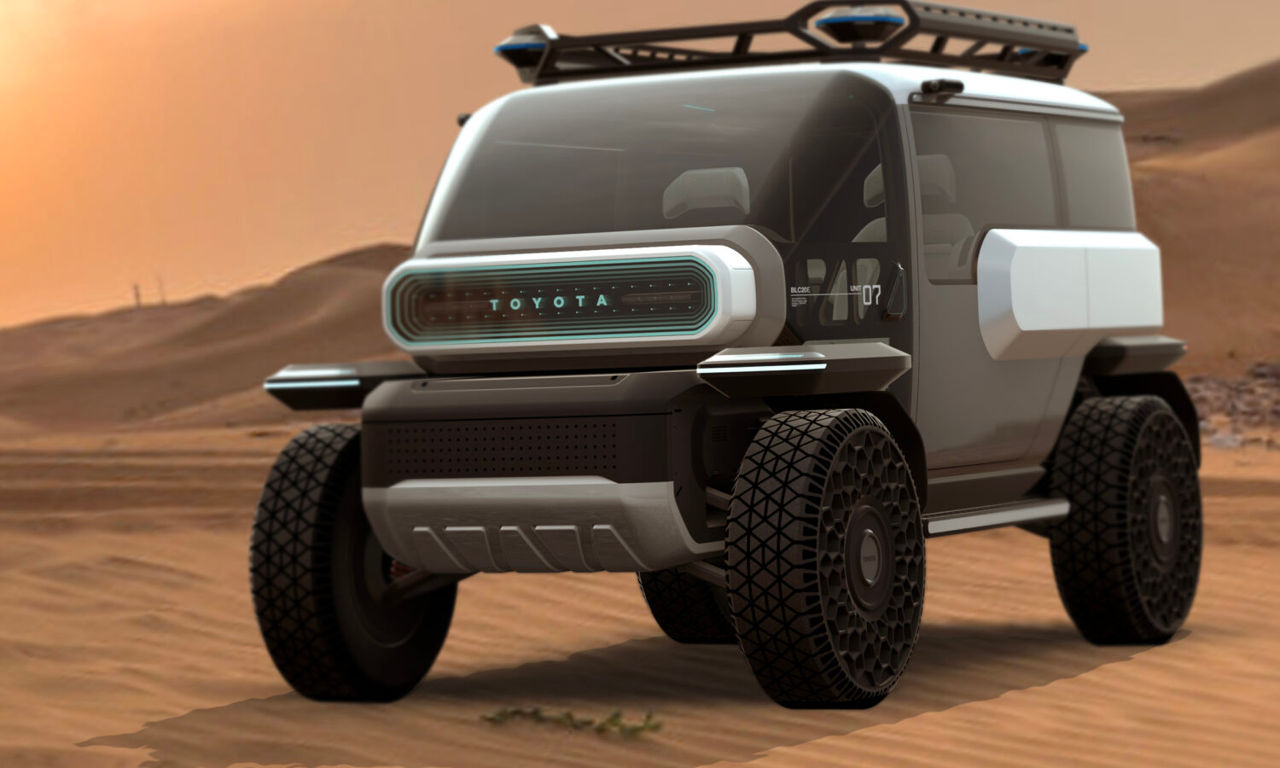 Представлен самый необычный внедорожник Toyota.
