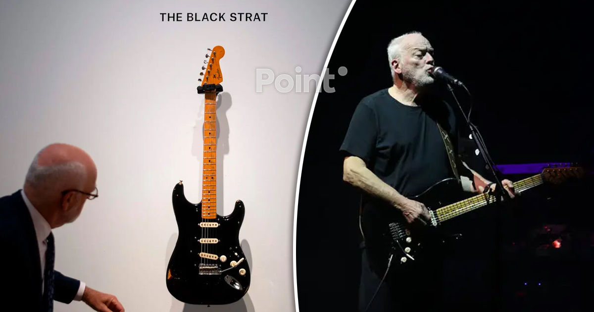 Гитара лидера Pink Floyd стала самой дорогой за всю историю продаж.