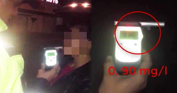 В Кишиневе пьяная мать посадила двух детей в машину и сама села за руль.