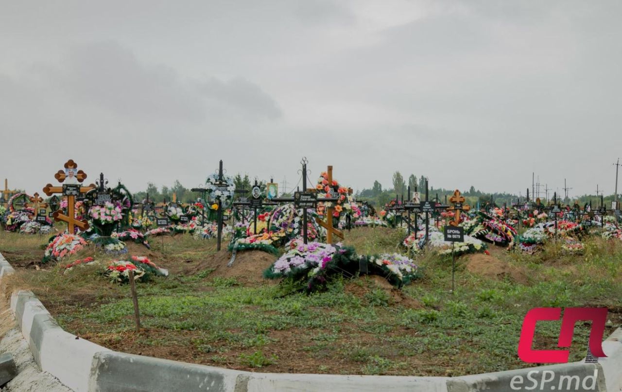 Новому кладбищу в Бельцах вскоре понадобится расширение.