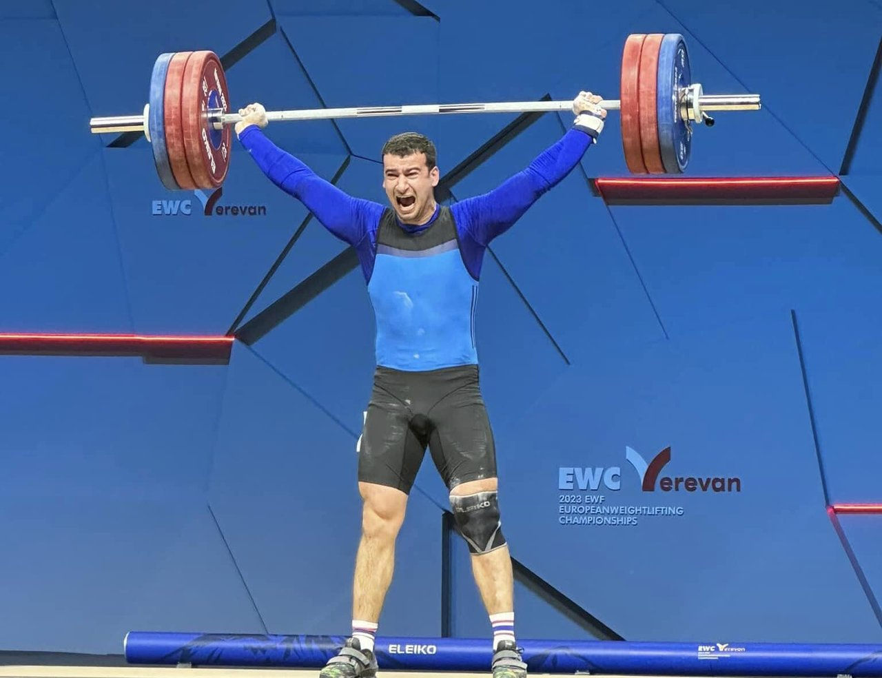 Marin Robu a devenit vicecampion european la haltere.
