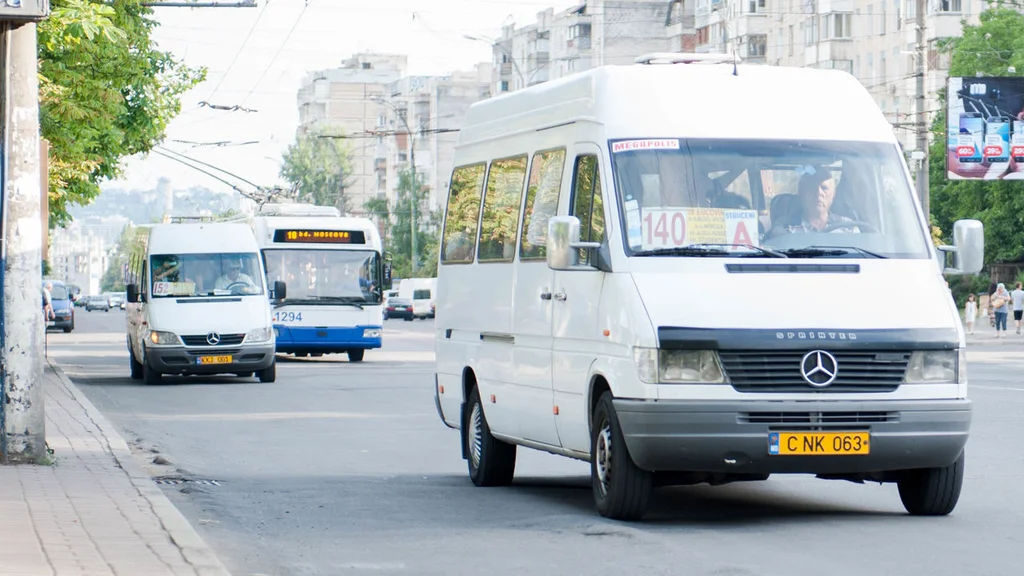 В Кишиневе количество маршруток сократилось на 90% за 12 лет.